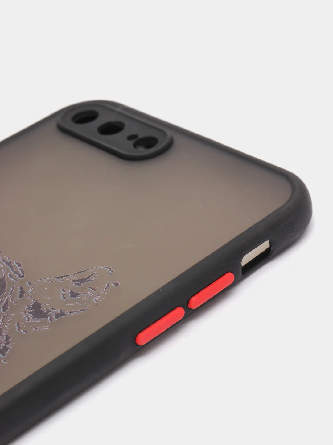 Серый чехол на iPhone (Айфон) 11/13/14/15/X/XR/7/8 Plus/SE2/XS Max/12 Pro Max про макс