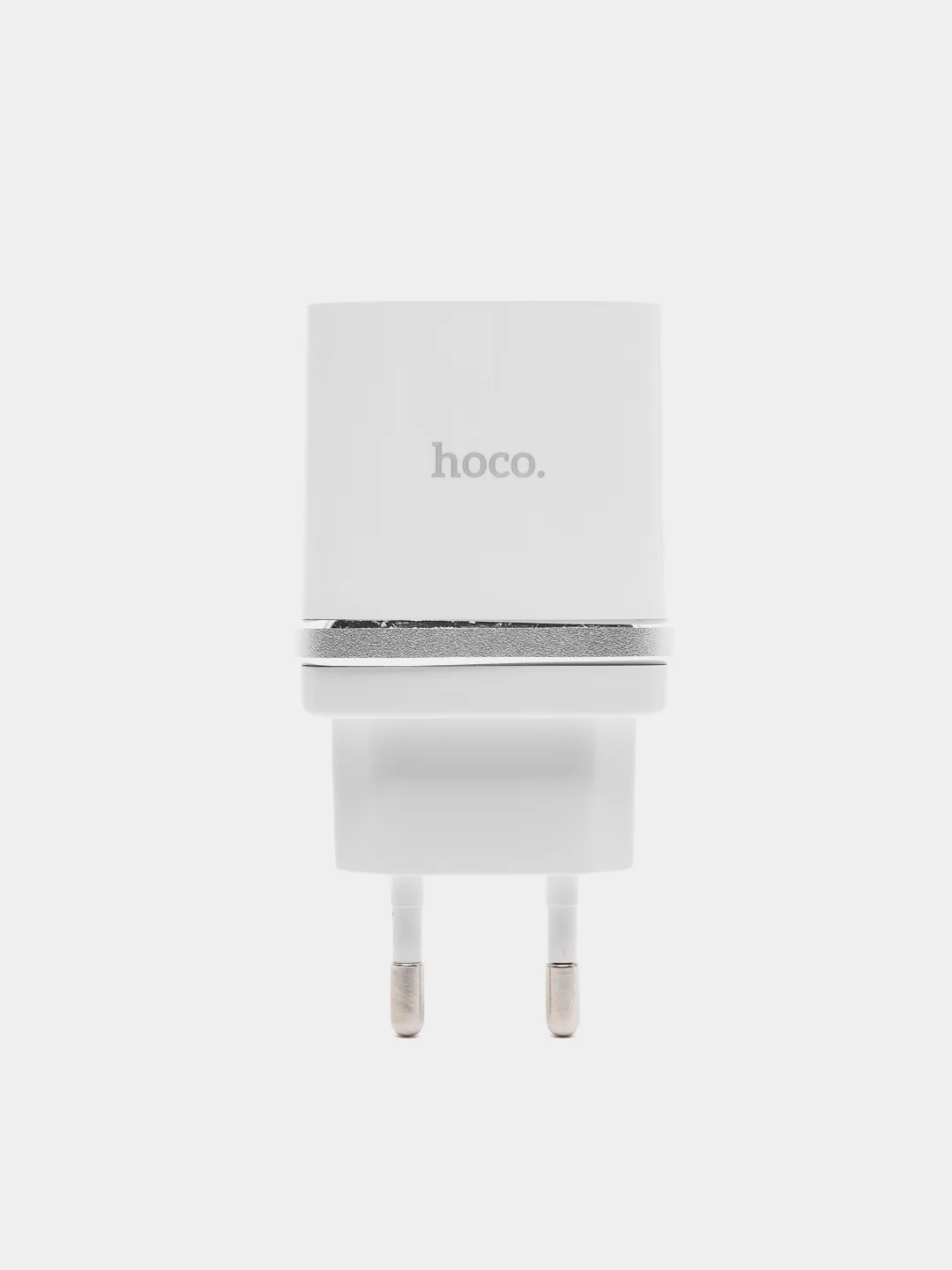 Белый сетевое зарядное устройство Hoco C12Q, Micro-USB 3.0A, 18W, 1 м
