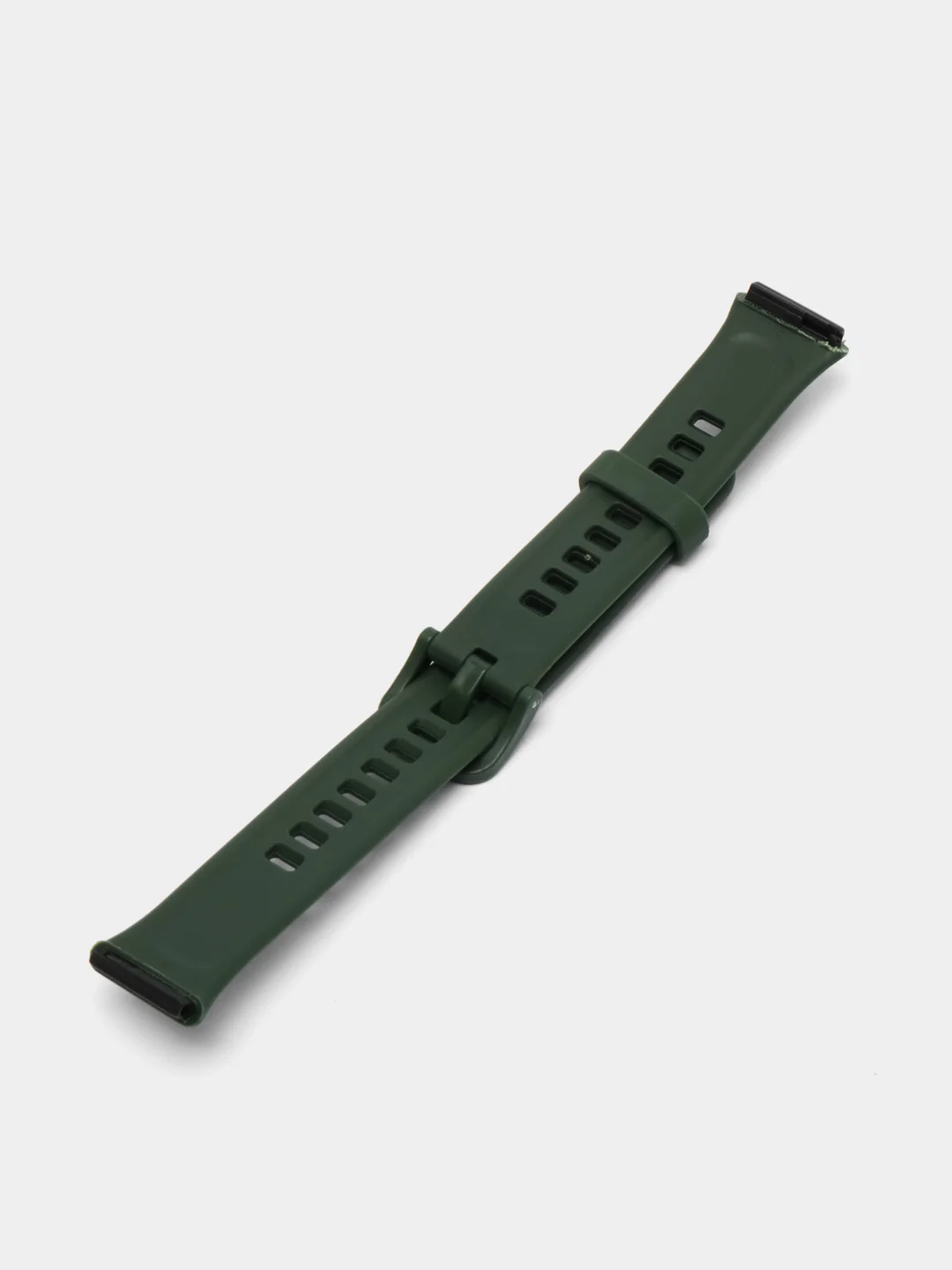 Зеленый ремешок для Huawei / Honor band 7 силиконовый для смарт часов  хонор банд