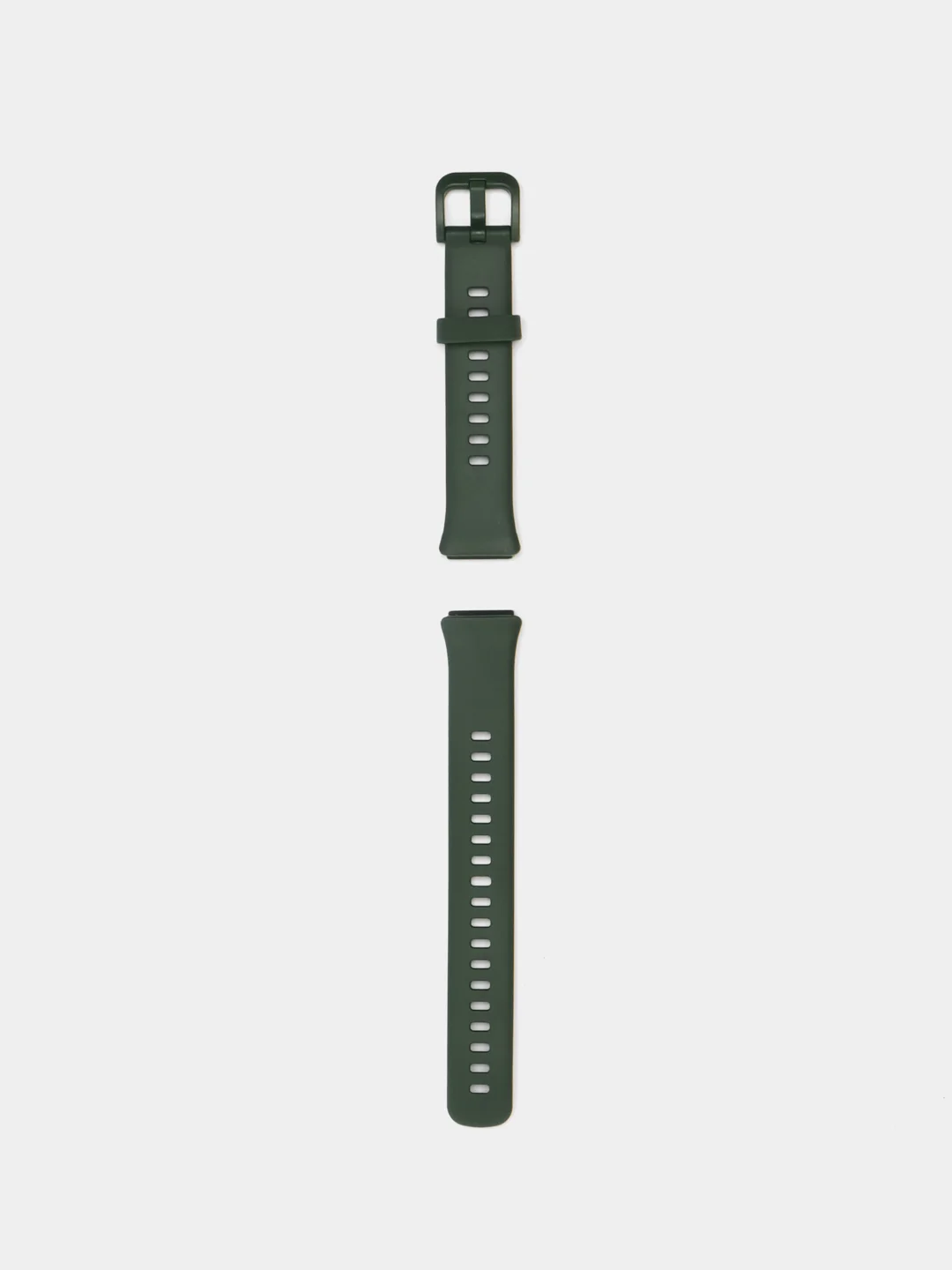 Зеленый ремешок для Huawei / Honor band 7 силиконовый для смарт часов  хонор банд