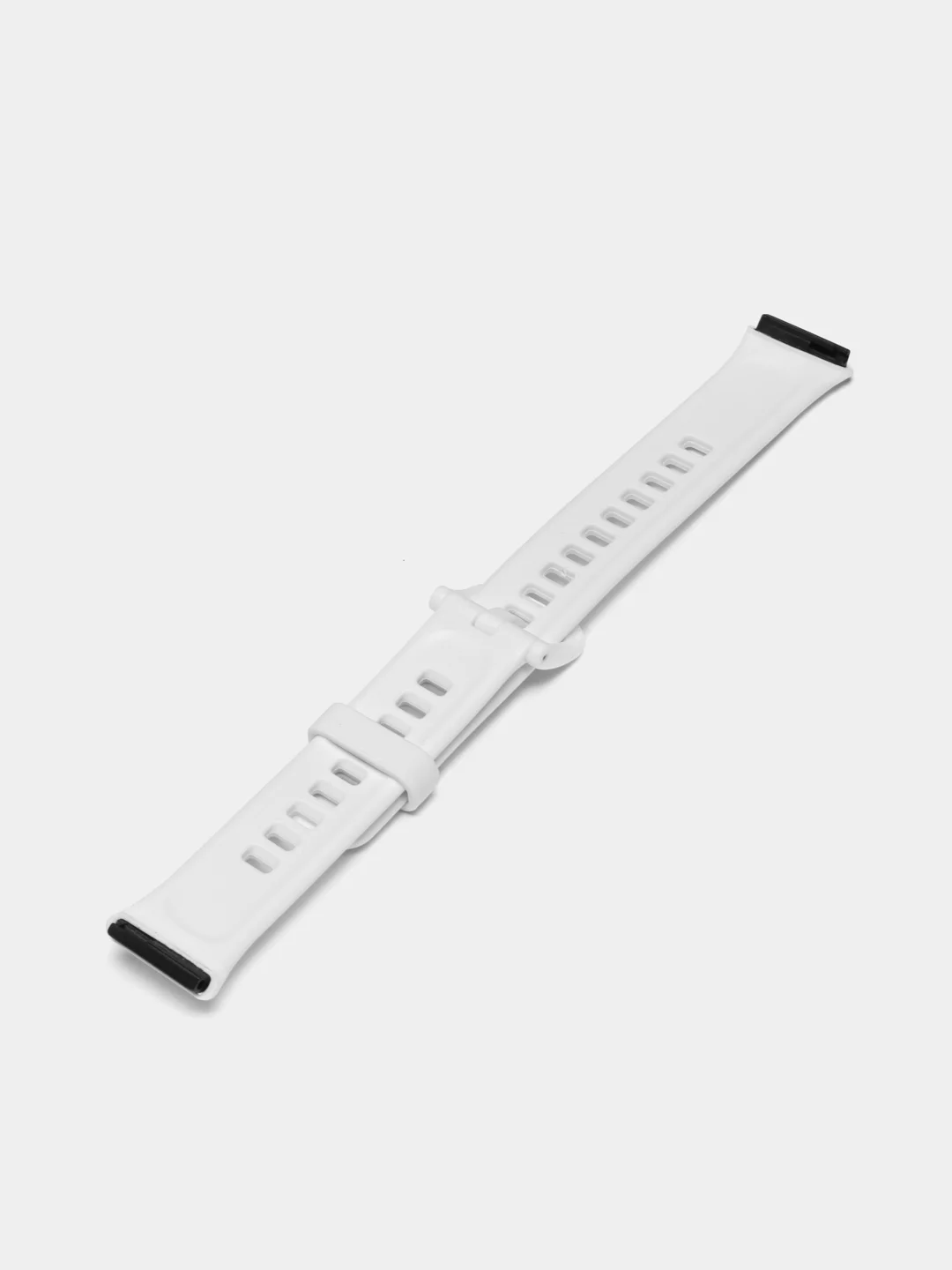 Белый ремешок для Huawei / Honor band 7 силиконовый для смарт часов  хонор банд