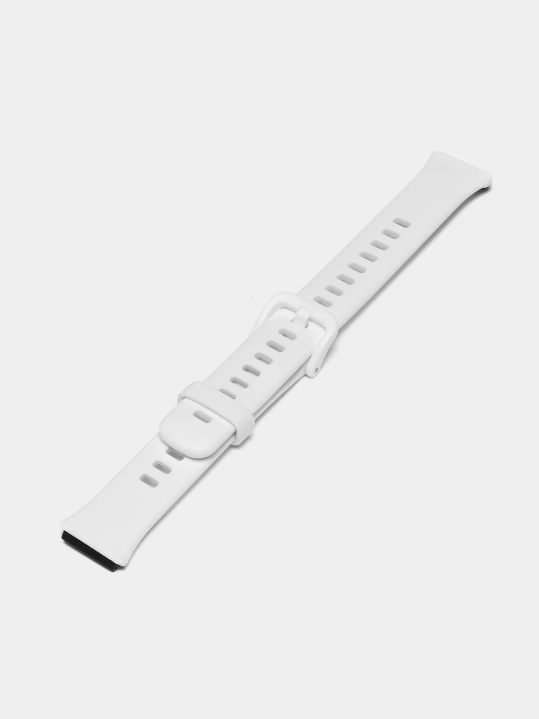 Белый ремешок для Huawei / Honor band 7 силиконовый для смарт часов  хонор банд