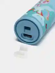 Голубой детская электрическая зубная щетка/U-образная детская электрическая зубная щетка
