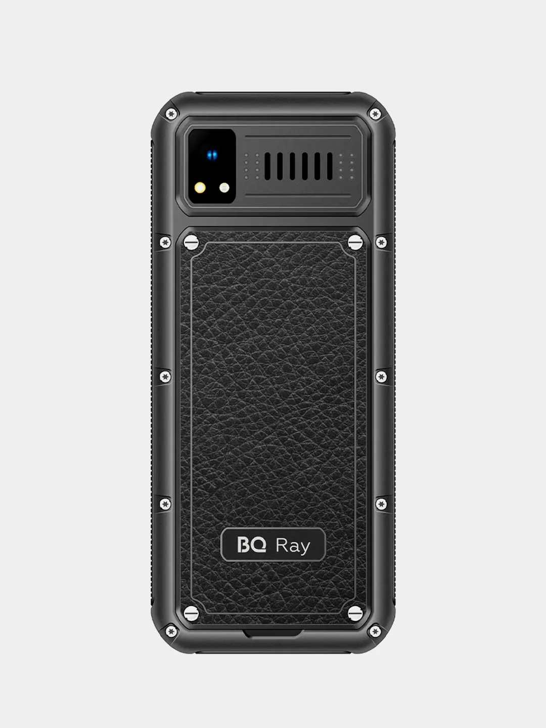 Серый мобильный телефон BQ 2454 Ray, 1800 мАч, влагозащита, ударопрочный, с камерой