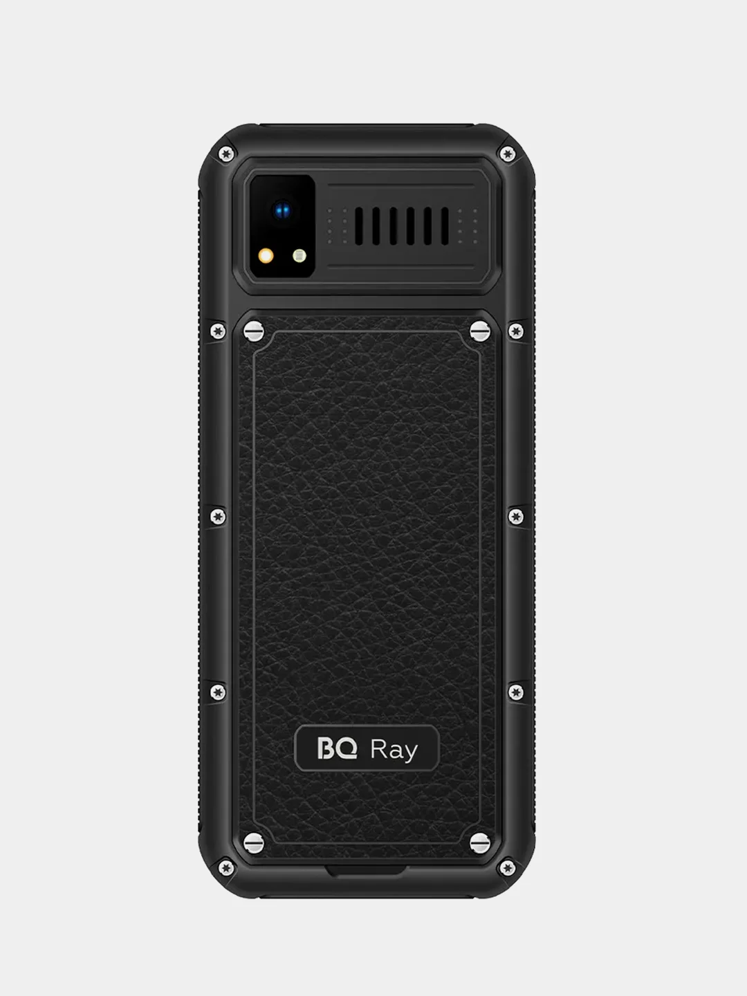 Черный мобильный телефон BQ 2454 Ray, 1800 мАч, влагозащита, ударопрочный, с камерой