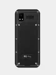 Черный мобильный телефон BQ 2454 Ray, 1800 мАч, влагозащита, ударопрочный, с камерой