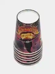 Морской набор стаканов бумажный Halloween, 6 штук, 250 мл "Вечеринка Хэллоуин"