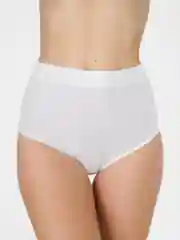 Белый женские трусы, брифы, высокая посадка, 3 размера