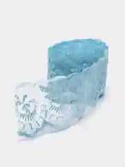 Голубой кружево капроновое