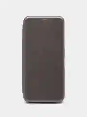 Серебряный чехол-книжка для Samsung Galaxy A03 Core