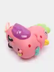 Розовый заводные игрушки "Милые Цыплятки", светящиеся