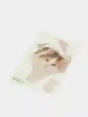Белый наклейка для декора и интерьера "Котёнок", 3D
