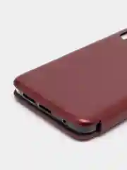 Багровый чехол-книжка Xiaomi Redmi Note 11 4G / Note 11S / Note 11 NFC ( Редми Нот 11)