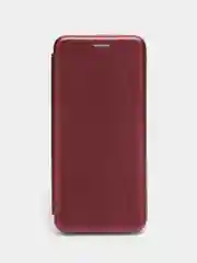 Багровый чехол-книжка Xiaomi Redmi Note 11 4G / Note 11S / Note 11 NFC ( Редми Нот 11)