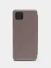 Серебряный чехол-книжка для Samsung Galaxy A22S / А22 5G