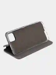 Серебряный чехол-книжка для Samsung Galaxy A22S / А22 5G