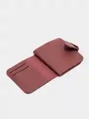 Коралловый меланж женский кошелек