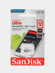 Карта памяти microSD SanDisk Ultra Class 10 U1 флешка