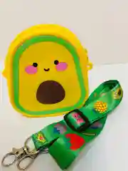Сумочка "Авокадинка", желтого цвета, 10х11х4 см