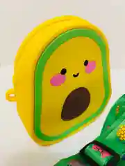Сумочка "Авокадинка", желтого цвета, 10х11х4 см