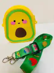 Сумочка "Авокадинка", желтого цвета, 10х11х4 см