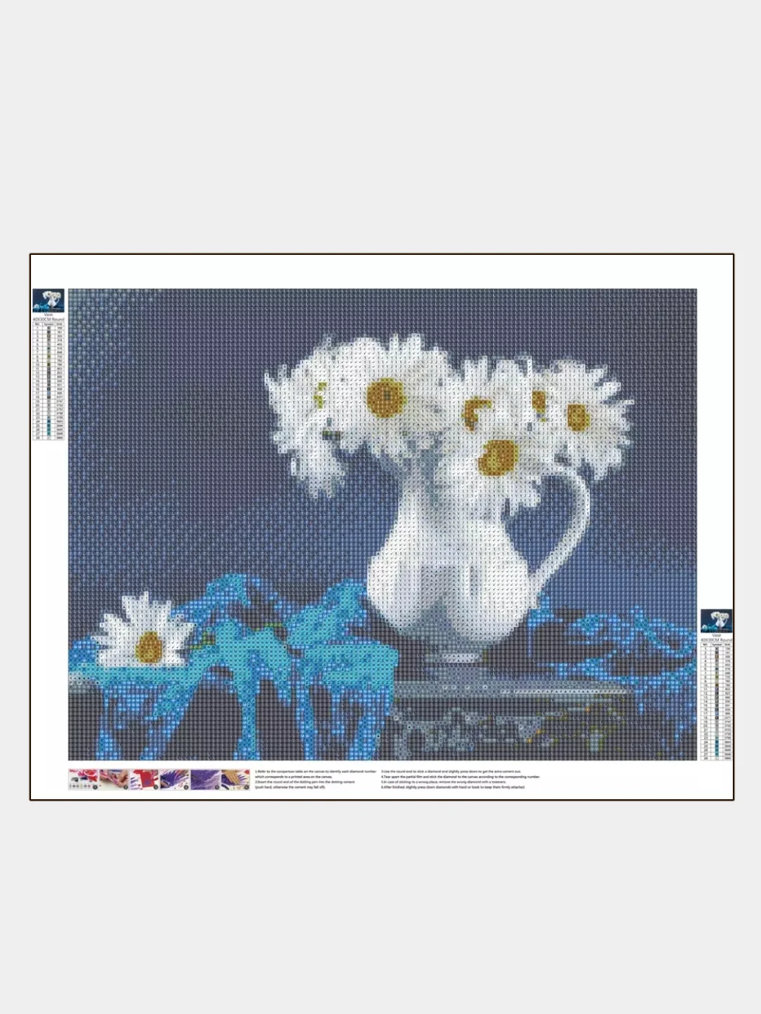 Алмазная мозаика без подрамника, 30*40 см