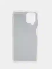Серебряный силиконовый с блестками усиленный чехол Samsung S22/S22plus/S22ultra/A12/A32