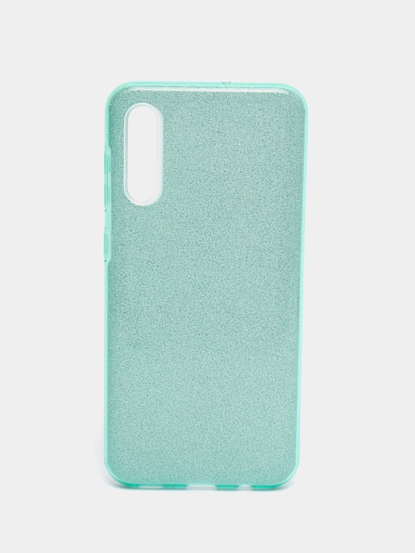 Силиконовый чехол на Samsung A22/A50/S20fe/S21/S21fe/S21+/S21Ultra, с блестками, усиленный
