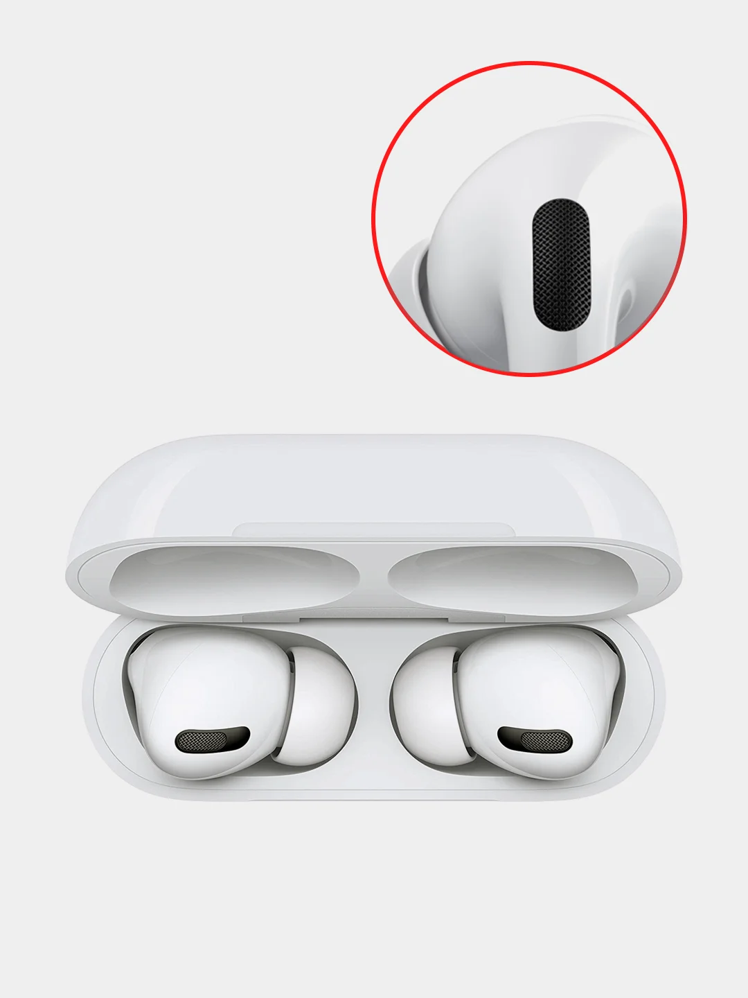 Белый наушники беспроводные Pods Pro, чип Airoha А1562