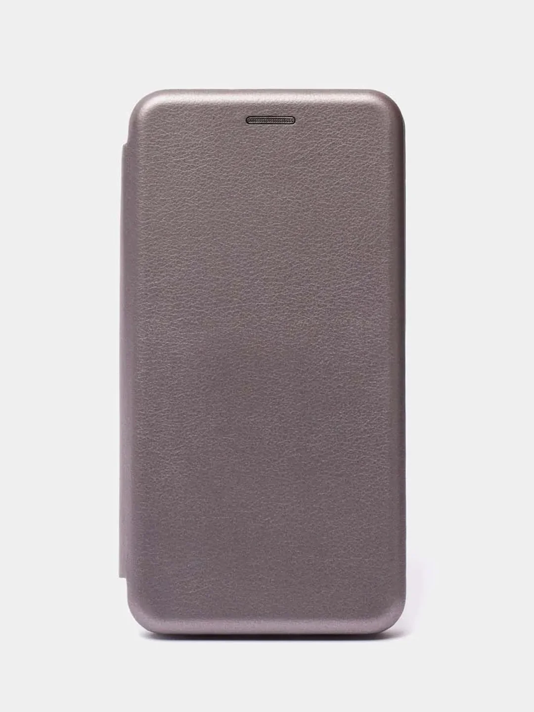 Серый чехол книжка Huawei Y6 2018 / Honor 7C / 7A Pro / Y6 Prime (Хуавей Хонор 7С / 7А Про)