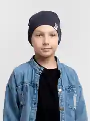 Темно-синий шапка для мальчиков