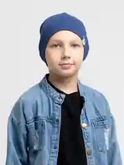 Синий шапка для мальчиков