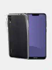 Чехол для Honor 8C, прозрачный, силиконовый