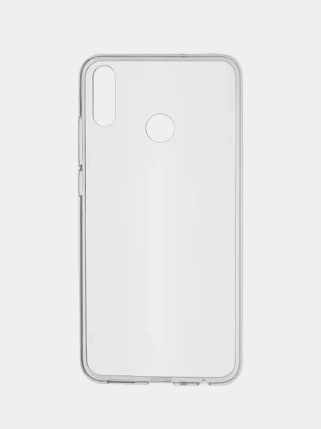 Чехол для Honor 8C, прозрачный, силиконовый