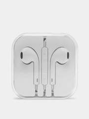 Проводные наушники с микрофоном jack 3.5, IOS, Android