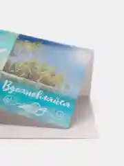 Синий наклейки новогодние для ежедневника, цветов и подарков на Новый год