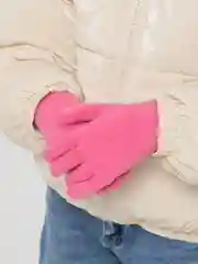 Коралловый демисезонные перчатки