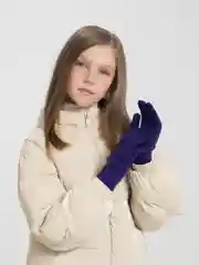 Фиолетовый демисезонные перчатки