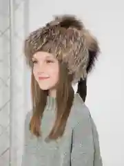 Шапка для девочки.Зима