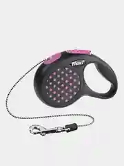 Розовый flexi рулетка Design XS (до 8 кг) 3 м трос