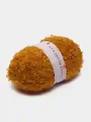 Горчичный пряжа Пехорка Буклированная 30% мохер, 20% шерсть, 50% акрил, 200г 220м