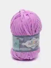 Тёмно-розовый пряжа плюшевая Alize Velluto, 100% микрополиэстер, 100г, 68м, плюшевая, велюровая веллюто