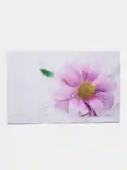 Картина на холсте "Розовый цветок", 90х55см