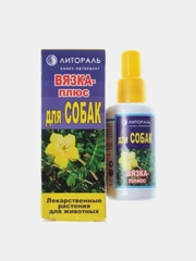 Настойка лечебных трав "Вязка-плюс" для собак