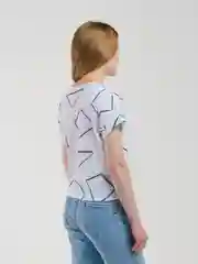Белый футболка женская