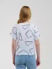 Белый футболка женская