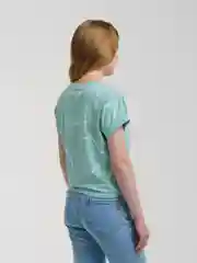 Зелёный хаки футболка женская