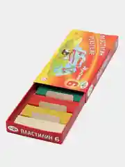 Пластилин Гамма "Мультики", 6 цветов, 120 г
