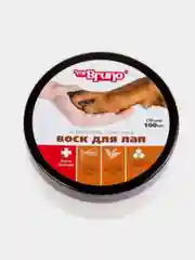 Воск для лап с пчелиным воском, защита для сухой кожи Мr.Bruno, 100 мл