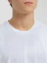 Белый футболка стрейч